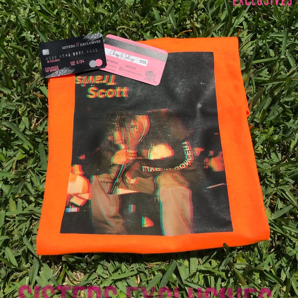Travis Scott graphic tee